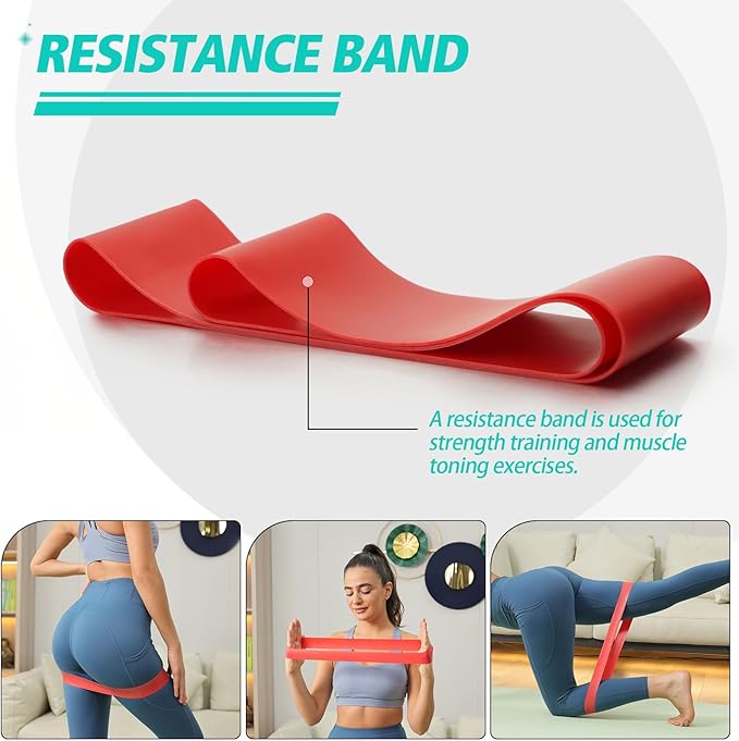 5-in-1 Foam Roller Set, Massage Roller Stick, Massage Ball, Resistance Band for Deep Muscle Massage, Trigger Point Release, Pilates, Yoga (Orange-Wave)-CasaMuseHome