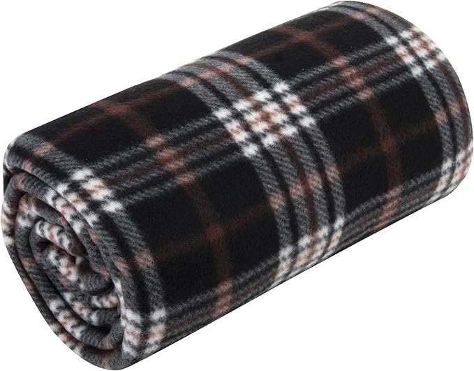 50x60 Throw Blankets, Plaid Fleece Throw Blankets for Bedroom, Couch, Livingroom, Chair, Pets, Outdoors-CasaMuseHome