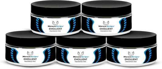 8oz Massage Emollient, Unscented, Emollient for IASTM and Massage, Soft Tissue Mobilization & Lubrication for Massage Therapy, Shea Butter, Oil Based, Vegan, Cream Alternative, Pack of 5-CasaMuseHome