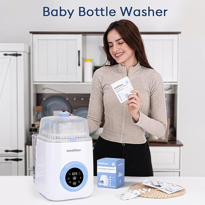 300 Professional Deep Cleaning Detergent Tablets for All Baby Bottle Washers, Washer Tablets for Bottle Washer and Sterilizer and Dryer, Easy to Use-CasaMuseHome