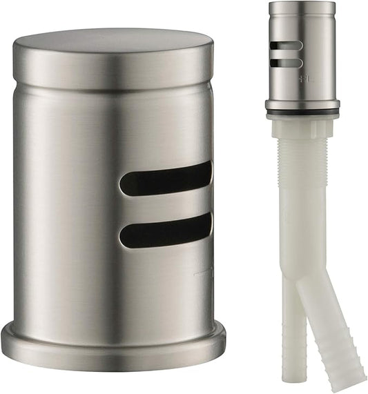 KRAUS Dishwasher Air Gap in Spot Free All-Brite™ Stainless Steel, KAG-1SFS
