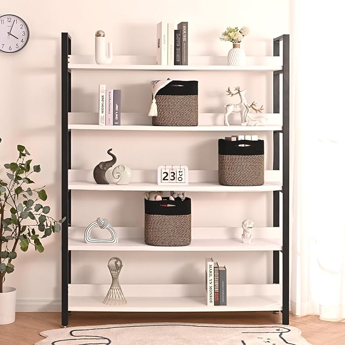 11 Inch Cube Storage Bins, Storage Cube Organizer Bins, Woven Cotton Rope Baskets for Storage, Storage Basket for Organizing Shelves, Square Baskets for Toys Nursery, Black & Jute (Pack of 3)-CasaMuseHome