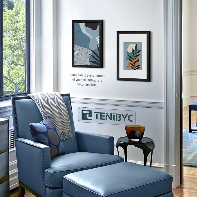 12x18 Poster Frame Set - 3 Pack, Textured Black Solid Wood with HD Tempered Glass, Wall Gallery Picture Photo Frame-CasaMuseHome