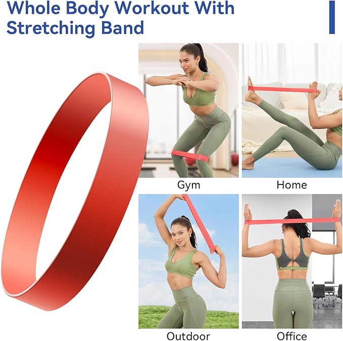 5 in 1 Foam Roller Set - Deep Tissue Foam Roller, Muscle Roller Stick, Massage Ball, Resistance Band for Physical Therapy & Deep Tissue Muscle Massage (Orange)-CasaMuseHome