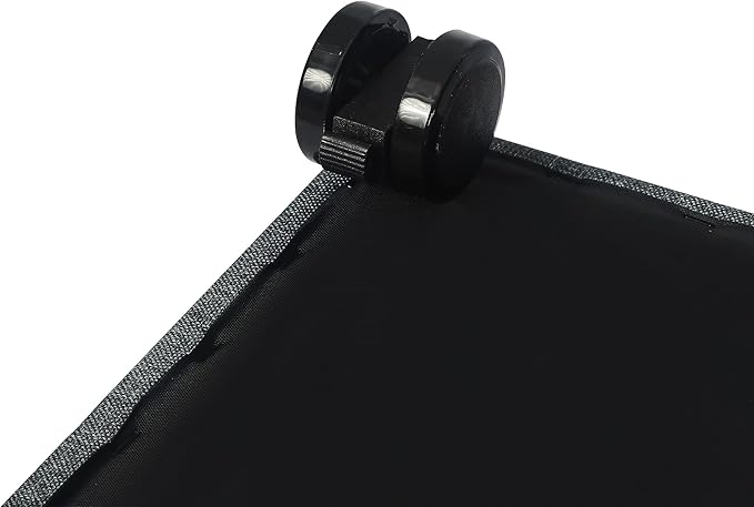 Adeco 17.5" Square Fabric Ottoman with Storage, Upholstered Cotton Linen Foot Rest, Flip Top Footstool, Small Cube Coffee Table Extra Seat for Living Room, Bedroom, Grey with Rolling Legs-CasaMuseHome