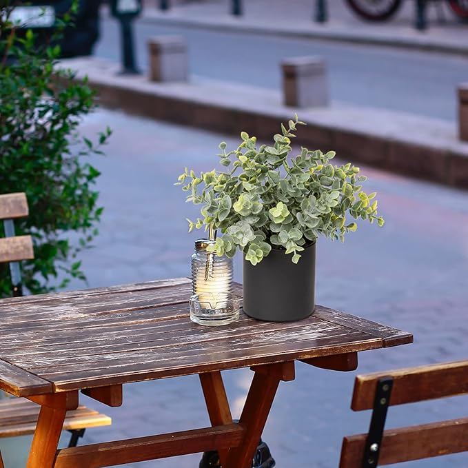 3 Pack Small Fake Plants for Shelf Decor Accents with Ceramic Pot Artificial Potted Plants for Rustic Farmhouse Decor Faux Plants Indoor Fake Potted Plants Artificial for Home Office Bookshelf Decor-CasaMuseHome