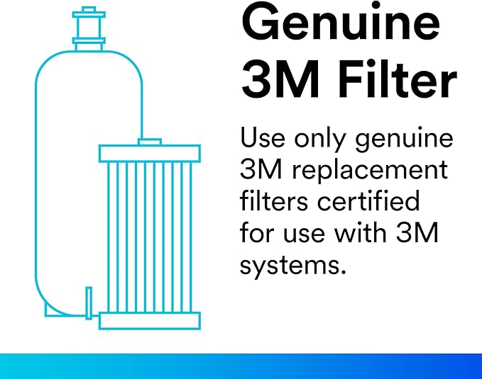 3M Aqua-Pure Under Sink Replacement Water Filter Cartridge AP217, for use in AP200 System (2-pack)-CasaMuseHome