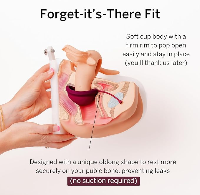 2 Menstrual Discs and Applicator Bundle - No Metals or Toxins - 100% Medical-Grade Silicone-Most Soft Reusable Period Disc - Inserts and Removes Like a Tampon - Capacity of 5 and 7 Tampons-CasaMuseHome