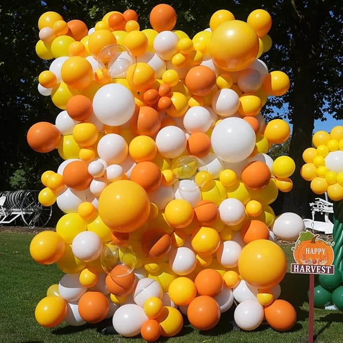 130pcs Burnt Orange Balloons Different Sizes 18" 12" 10" 5" Retro Orange Latex Balloon Garland Arch Kit for Birthday Baby Shower Graduation Wedding Anniversary Party Decorations-CasaMuseHome