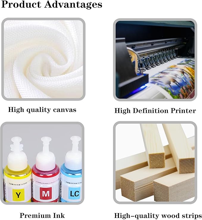 Abstract Wall Art for Living Room Black and White Pictures Wall Art Bedroom,Home Office Wall Decor 20 x 40 Inch-CasaMuseHome