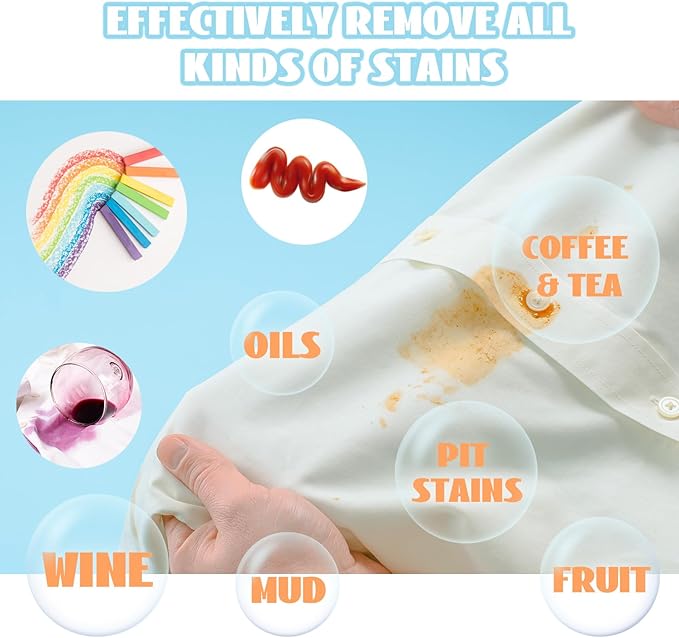 3 Pcs Wood Laundry Stain Brush Stain Remover Brushes with Boar Bristle Small Stain Brush for Clothes for Scrubbing Stains from Furniture Fabric Leather(3 Pcs A)-CasaMuseHome