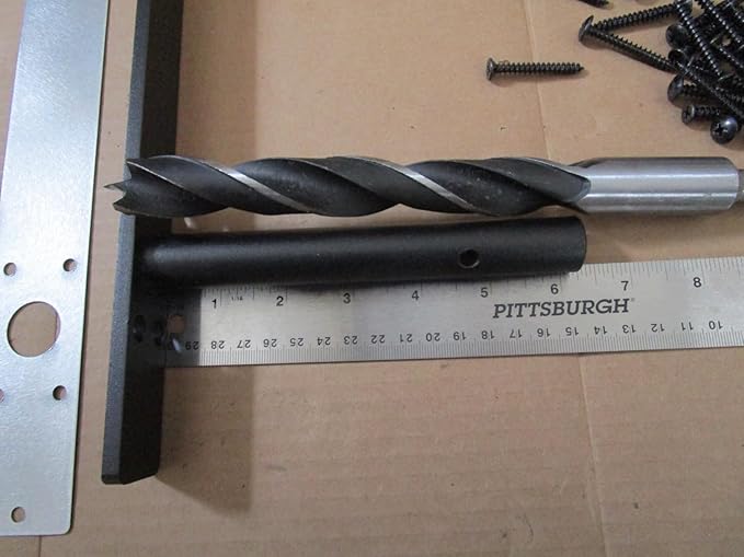 38'' Heavy-Duty Floating Shelf Bracket, Hidden Shelf Bracket for Fireplace Racks and Shelves, if Installed on Studs, max Load of 210 pounds, 38 inches (with Ease kit)-CasaMuseHome