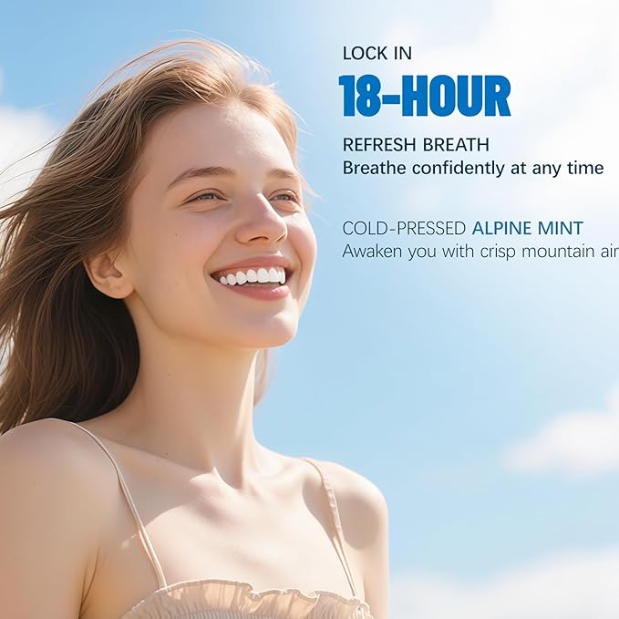 7.5% Nano Hydroxyapatite Toothpaste 2Packs (Fluoride-Free), Helps Remineralize, Protects Enamel, Strengthens Tooth, Dentist-Recommended for Sensitive Teeth & Kids, Refresh Mint Whitening Toothpaste-CasaMuseHome