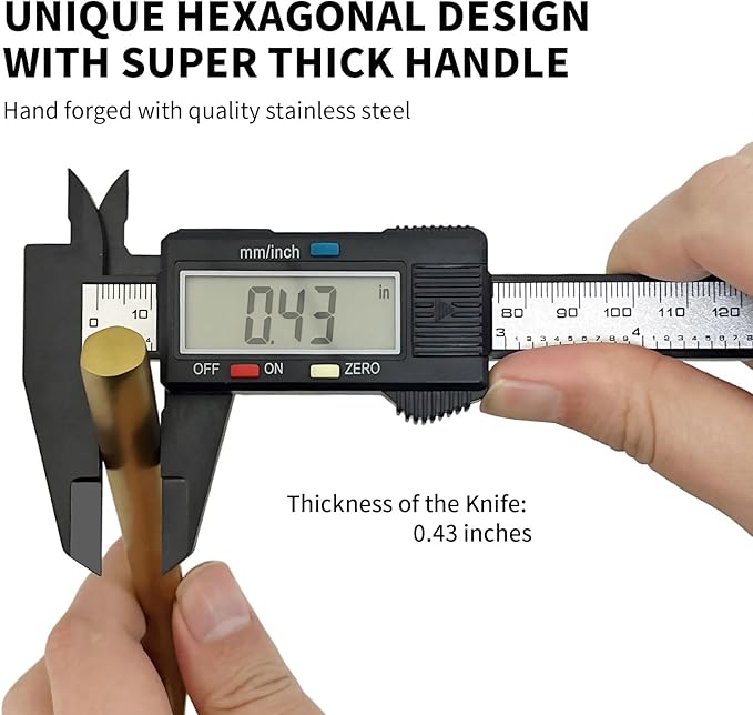 60-Piece Matte Gold Silverware Set, Hand Forged Utensil, Stainless Steel Flatware Set, Hexagon Handle Cutlery Set for Home Hotel Use, Service for 12-CasaMuseHome