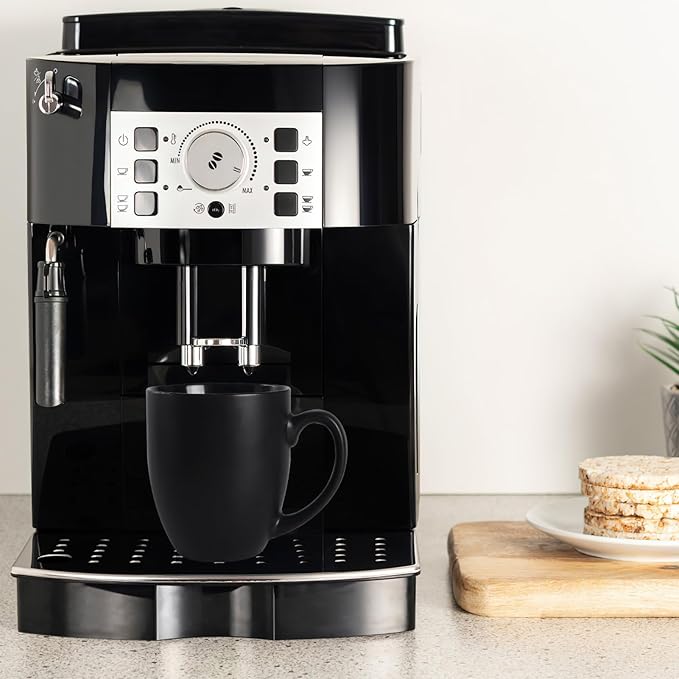 16 OZ Black Stoneware Mugs Set of 6, Large Ceramic Coffee Cups with Handle, Porcelain Mugs for Latte, Milk, Tea and Juice-CasaMuseHome