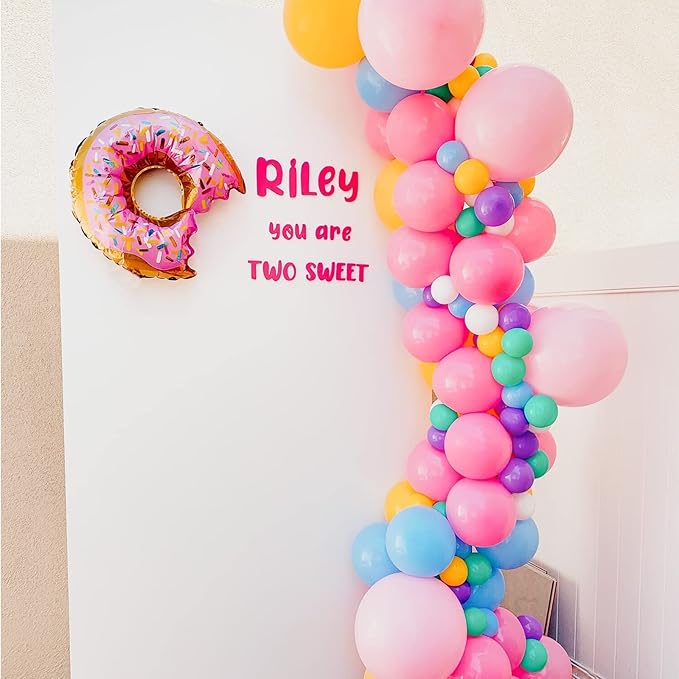 130pcs Pink Balloons Different Sizes 18" 12" 10" 5" Party Latex Balloons for Birthday Baby Shower Wedding Anniversary Princess Theme Party Decorations-CasaMuseHome