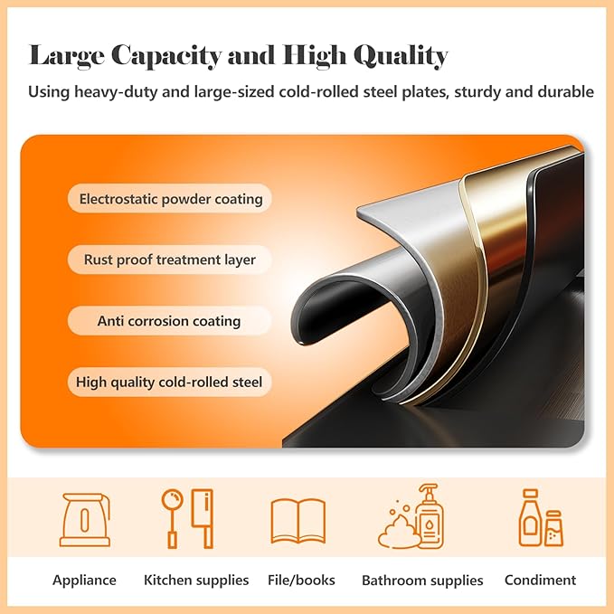 74.8" Tall Metal Food Cabinet, White Kitchen Pantry Cabinet, Storage Cabinets with 4 Door and 4 Adjustable Shelves, Steel Freestanding Cupboard for Kitchen Dining Room Living Room Bathroom-CasaMuseHome