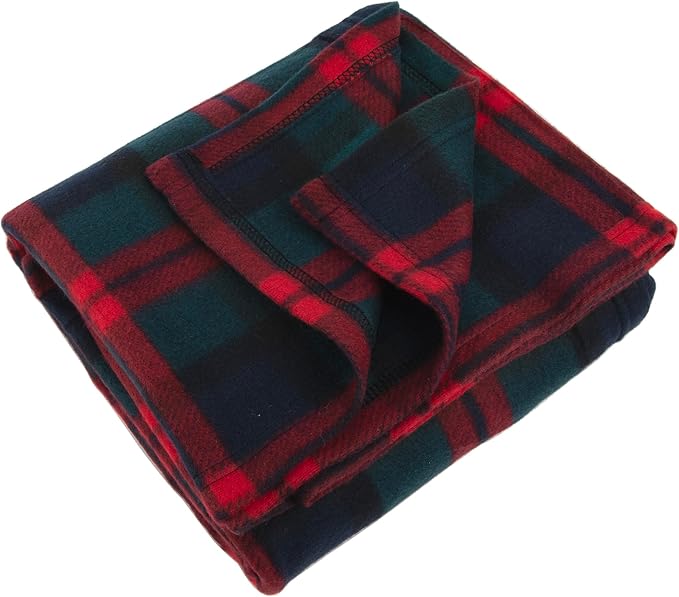 50x60 Throw Blankets, Plaid Fleece Throw Blankets for Bedroom, Couch, Livingroom, Chair, Pets, Outdoors-CasaMuseHome