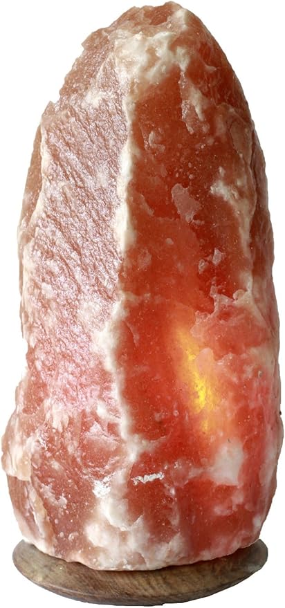 100% Pure and Authentic Himalayan Salt Lamp 24-33bs-CasaMuseHome