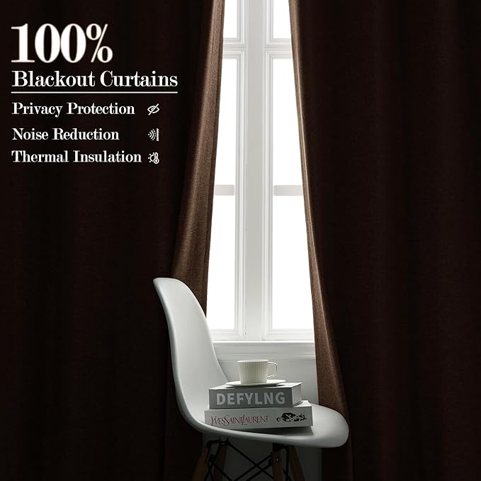 150 Inches Extra Wide Room Divider Draperies, Pinch Pleat Drapes, Absolutely Blackout Sliding Door Drapery, Total Privacy Ceiling Track Curtains, 150" W by 96" L, Taupe (1 Panel)-CasaMuseHome