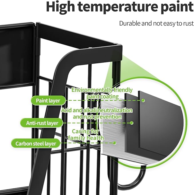 2 Set Magnetic Shelf for Fridge, Potato & Onion Storage Bins, Magnetic Fruit Basket for Refrigerator Pantry Kitchen Counter Laundry, Magnetic Fridge Organizer Spice Snacks Magnet Fridge Shelf-CasaMuseHome