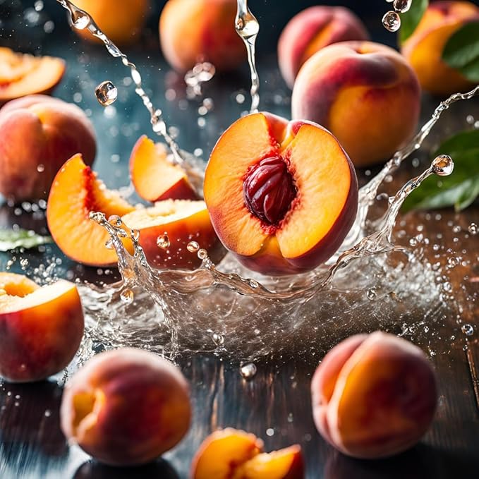 1OAK Soy Wax Scented Candles (Peach Nectar) - Long Burning Premium Hand-Poured (7oz.)-CasaMuseHome