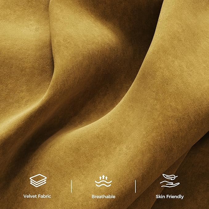 89” Futon Sofa Bed,Comfy Futon Couch Bed with 2 Square Pillows, Convertible Sleeper Sofa with Adjustable Backrest& Armrests, Modern Loveseat Sleeper for Living Room, Bedroom, Yellow-CasaMuseHome