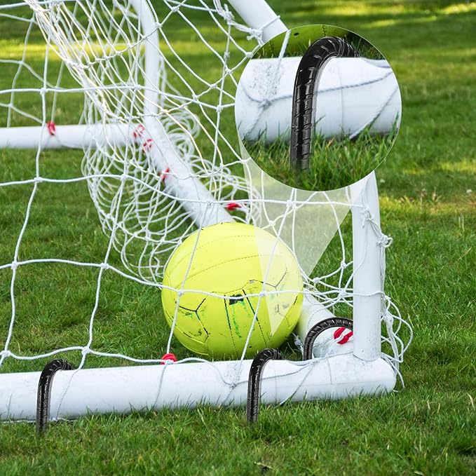 16 Inches 24-Pack J Hook Rebar Stakes Heavy Duty Tent Stakes with Chisel Point End, Steel Ground Anchors Metal Garden Stakes Chain Link Fence Stakes Black Coated-CasaMuseHome