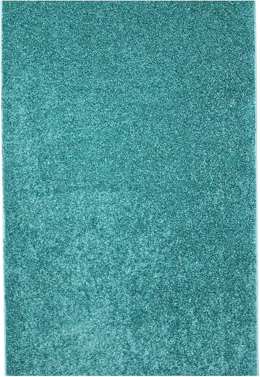 KOECKRITZ Soft and Colorful Kids Classroom Area Rugs (Passes Flammability Pill Test) Many Sizes and Bright Colors to Select from (5' x 7', Surf)-CasaMuseHome