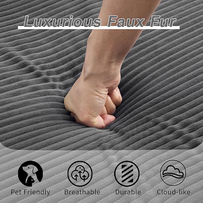 78" W Loveseat Sofa, 4 in 1 Convertible Floor Sofa Bed, Boneless Cloud Couch with Cup Holder, Fold Out Floor Couch, Loveseat Recliner Sleeper for Living Room Bedroom Lounge(Corduroy, White)-CasaMuseHome