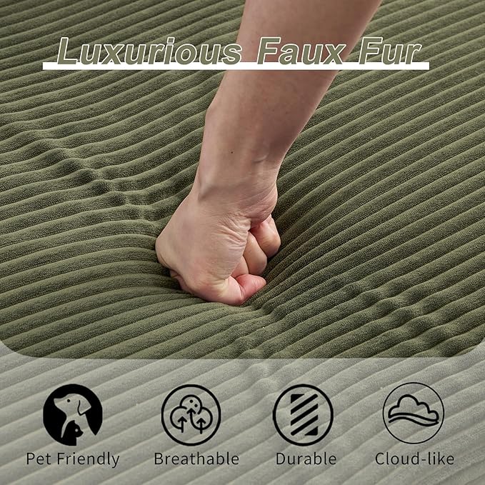 78" W Loveseat Sofa, 4 in 1 Convertible Floor Sofa Bed, Boneless Cloud Couch with Cup Holder, Fold Out Floor Couch, Loveseat Recliner Sleeper for Living Room Bedroom Lounge(Corduroy, White)-CasaMuseHome