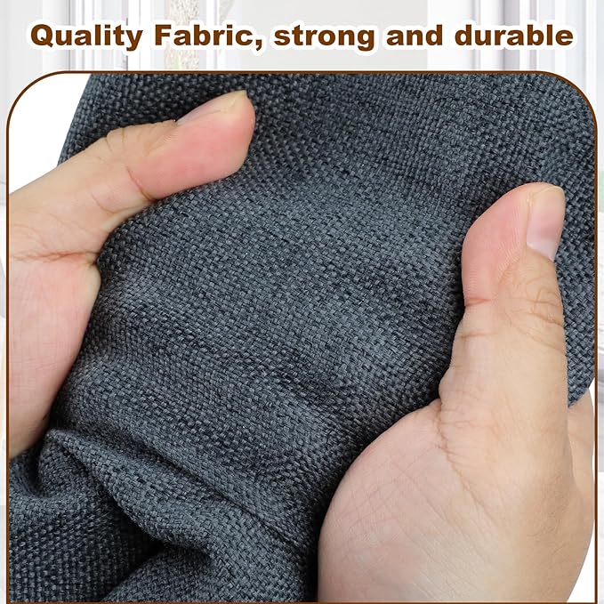 75 Quarts Extra Large Decorative Storage Bins with Lids, 3 Packs Dark Gray Collapsible Storage Bins with Lids, Stackable Storage Bins Decorative Box Storage With Lid Extra Large-CasaMuseHome