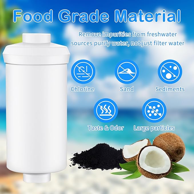 2 Pack Fluoride Water Filter,Replacement for PF-2® Fluoride Filters, Fluoride and Arsenic Filter Compatible with Berkey Gravity Filtration System、 Big、 Travel、 Royal、Imperial and Crown Series-CasaMuseHome