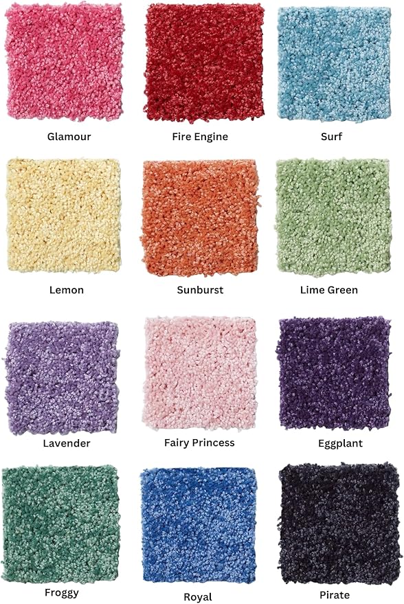 KOECKRITZ Soft and Colorful Kids Classroom Area Rugs (Passes Flammability Pill Test) Many Sizes and Bright Colors to Select from (6' x 6', Lemon)-CasaMuseHome