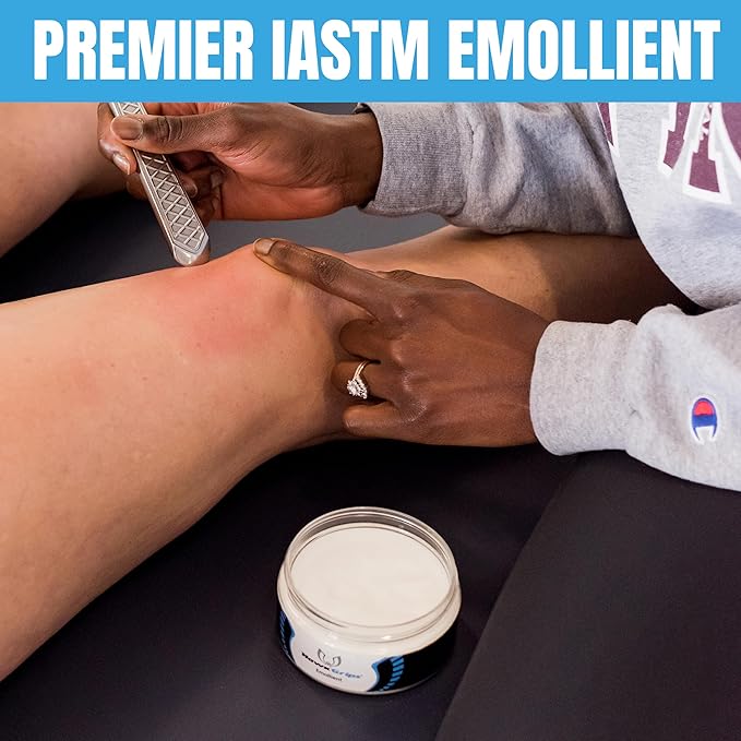 8oz Massage Emollient, Vanilla, Emollient for IASTM and Massage, Soft Tissue Mobilization & Lubrication for Massage Therapy, Shea Butter, Oil Based, Vegan, Cream Alternative, Pack of 10-CasaMuseHome