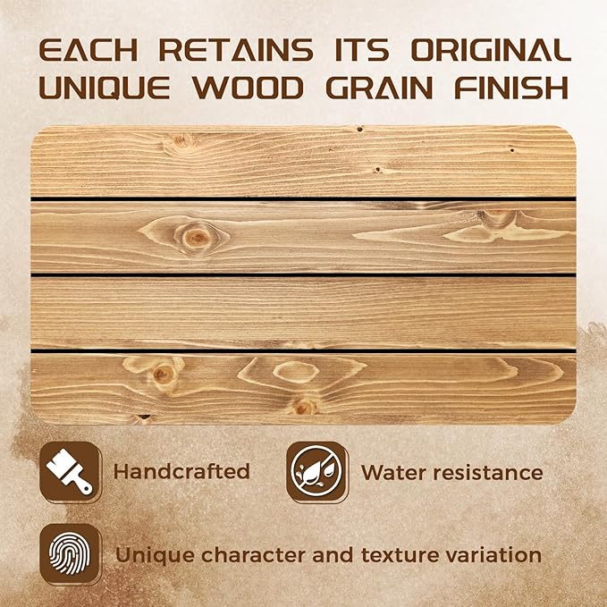 60x7x3 Fireplace Mantel - Solid Rustic Wood - Wall Mounted Floating Shelf with Invisible Heavy Duty Steel Bracket (Natural Wood)-CasaMuseHome