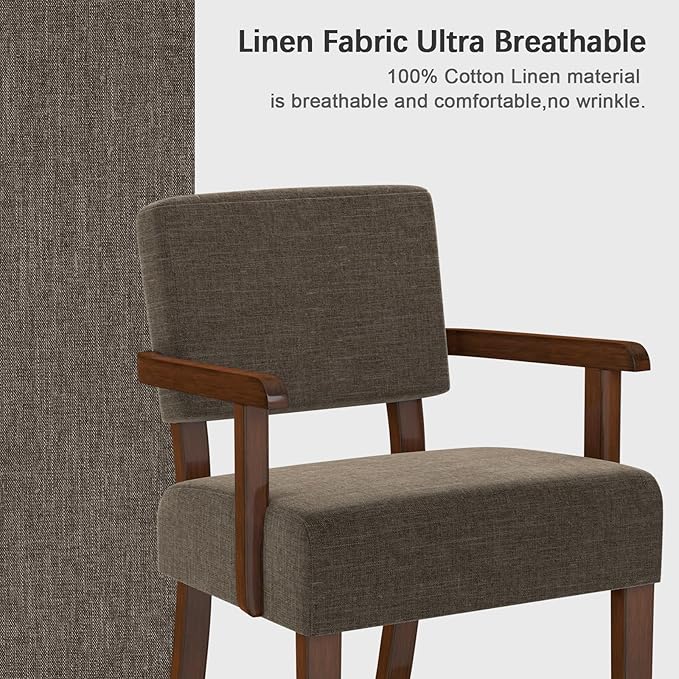 Accent Chair, Living Room Chairs Oversized with Soft Seat and Armrests for Dinning Bedroom Reading and Waiting Rooms-CasaMuseHome