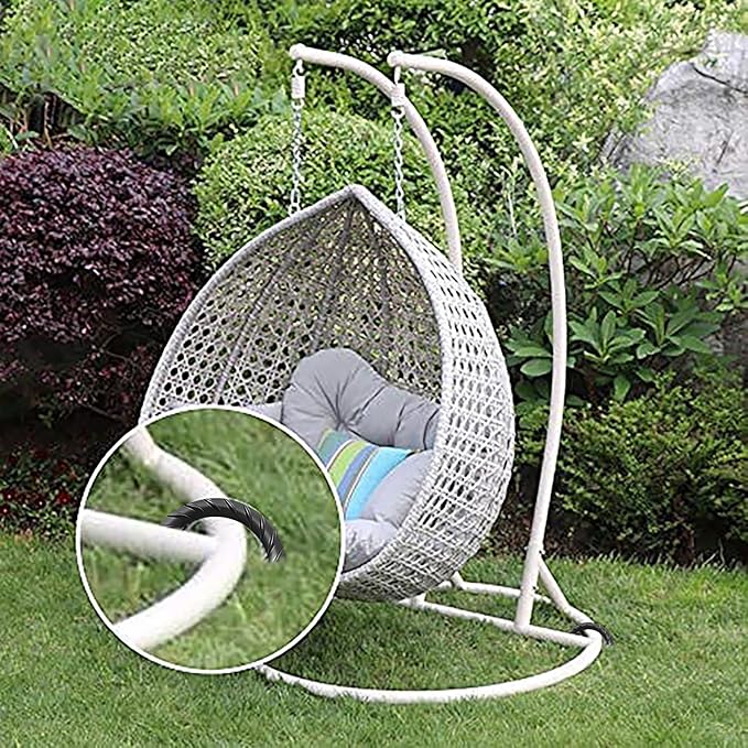 16" Ground Rebar Stakes Heavy Duty J Hook Ground Anchors, 5/16 inch Curved Steel Tent Stakes Anti Rust Steel Ground Stakes for Chain Link Wire Fencing, Pack of 40, Black-CasaMuseHome