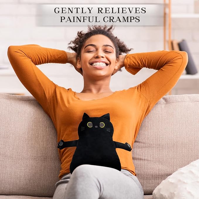 2PCS Large Microwave Heating Pads for Cramps Pain Relief, Moist Microwavable Period Menstrual Heat Packs, Cordless Warm Compress Gift for Mothers Day, Birthday, Thanksgiving, Christmas, 21*12" + 17*9"-CasaMuseHome