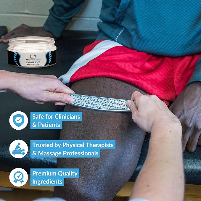 8oz Massage Emollient, Unscented, Emollient for IASTM and Massage, Soft Tissue Mobilization & Lubrication for Massage Therapy, Shea Butter, Oil Based, Vegan, Cream Alternative, Pack of 5-CasaMuseHome