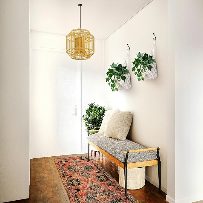 2PK Wall Planters for Indoor Plants, Macrame Plant Hanger | Wall Planter, Plant Hanger, Hanging Planter (2PK, for 6 inch Pot)-CasaMuseHome