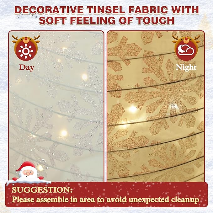 4FT Pop-Up Snowman Family, Pre-Lit Holiday Decoration Sign with 270 LED Lights, Customized Placement Holiday Display for Indoor, Outdoor-CasaMuseHome