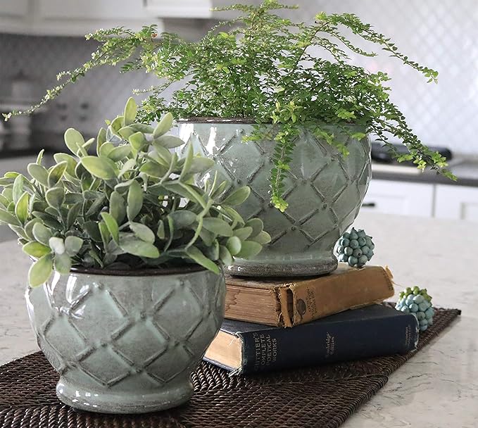 8" Lattice - Spearmint-CasaMuseHome
