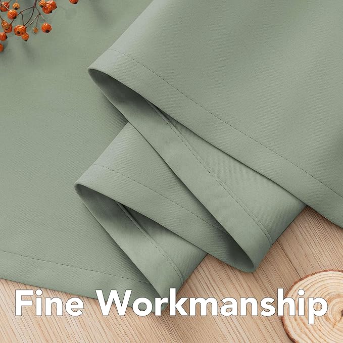 H.VERSAILTEX Thermal Insulated Blackout Window Panels Microfiber Formaldehyde-Free Kids Curtains for Holiday Season Home Decoration,Grommet Top,52 by 96 - Inch - Cyan - Set of 2-CasaMuseHome