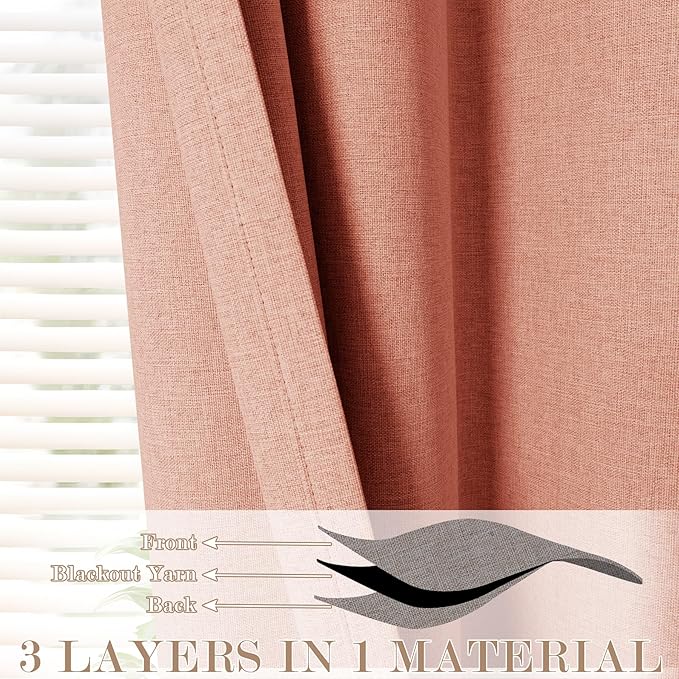 150 Inches Extra Wide Room Divider Draperies, Pinch Pleat Drapes, Absolutely Blackout Sliding Door Drapery, Total Privacy Ceiling Track Curtains, 150" W by 84" L, Orange (1 Panel)-CasaMuseHome