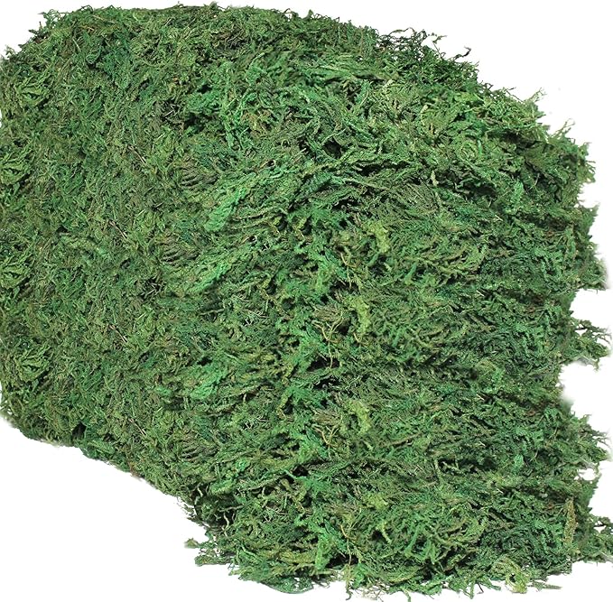 35 OZ Artificial Moss for Fake Plants and Planters - Decorative Faux Moss for Craft and Home Decor-CasaMuseHome